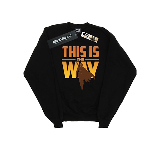 Star Wars The Mandalorian This Is The Way Sweatshirt M Svart Black M