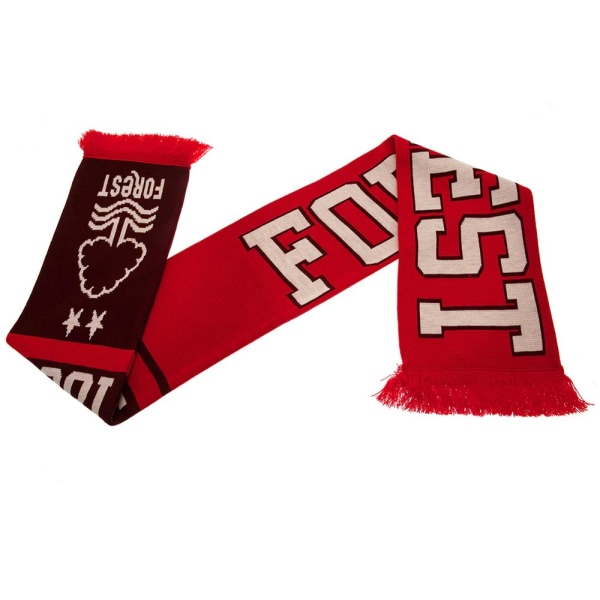 Nottingham Forest FC Nero Scarf One Size Röd/Brun Red/Brown One Size