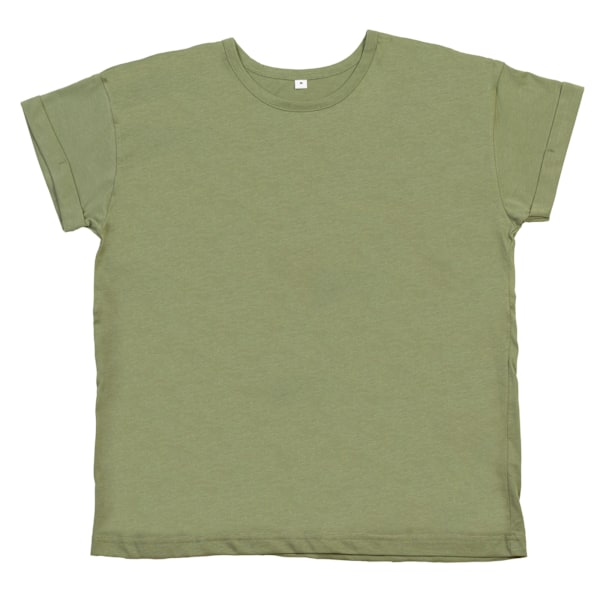 Mantis Dam/Kvinnlig Pojkvän T-Shirt M Mjuk Oliv Soft Olive M