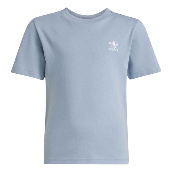 Adidas Barn Logotyp Bomull T-shirt & Shorts Set 4-5 År Blue 4-5 Years