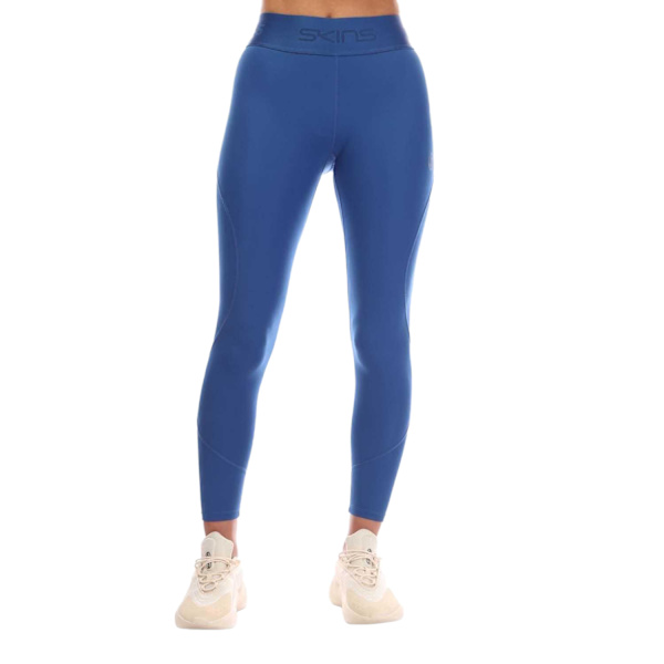 Skins Dam/Dam Series-2 Långa Tights L Blå Blue L