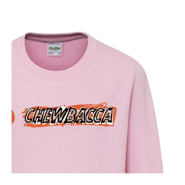 Star Wars Chewbacca-tröja för barn 9-10 år rosa Pink 9-10 Years