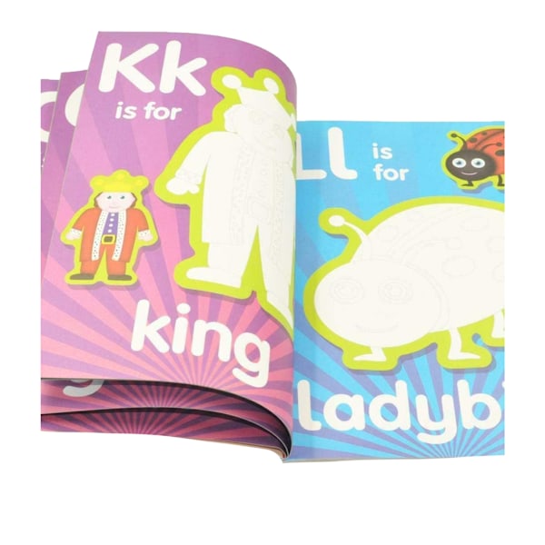 Alligator Jag Kan Färga Alfabetet & Siffror Aktivitetsbok En Storlek Multicoloured One Size