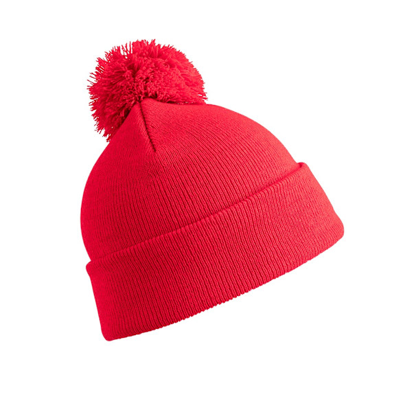 Result Core Pom Pom Beanie One Size Röd Red One Size