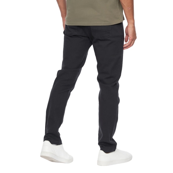 Crosshatch herr Sullivan Chinos 36R svart Black 36R