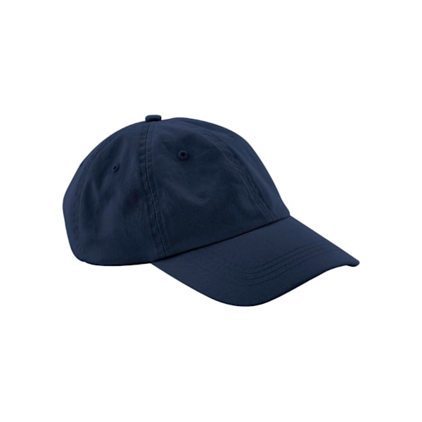 Beechfield ekologisk bomullspanelerad basebollkeps One Size Navy B Navy Blue One Size