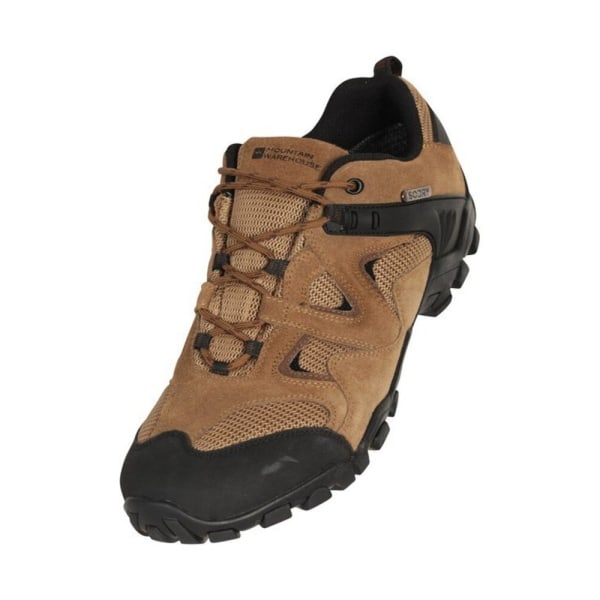 Mountain Warehouse Herr Curlews Vattentäta Promenadskor i mocka Dark Beige 12 UK