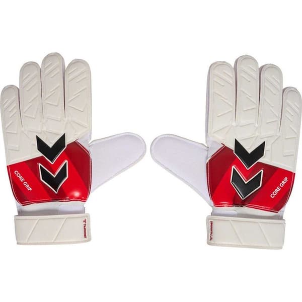 Hummel Barn/Kids Core Chevron Målvaktshandskar 7 Vit/Röd White/Red 7