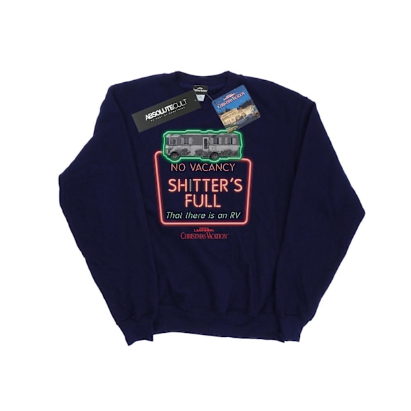National Lampoon's Christmas Vacation Herr Greyscale No Vacancy Navy Blue M
