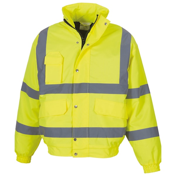 Yoko Unisex Klassisk Hi-Vis Bomberjacka 4XL Gul Yellow 4XL