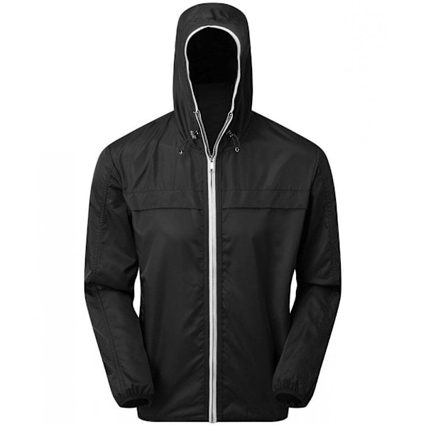 Asquith & Fox Herr Shell Lättviktsjacka M Svart/Vit Black/White M