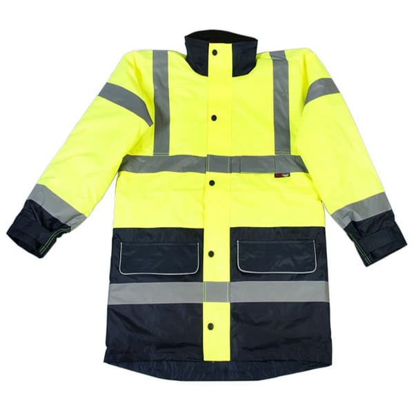 Warrior Denver High Visibility Säkerhetsjacka M Fluorescerande Fluorescent Yellow M