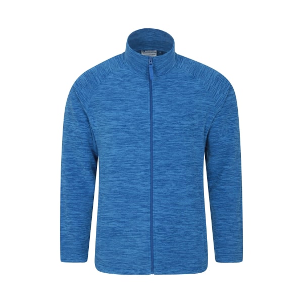 Mountain Warehouse Mens Snowdon Marl Fleece Jacket XXS Blå Blue XXS