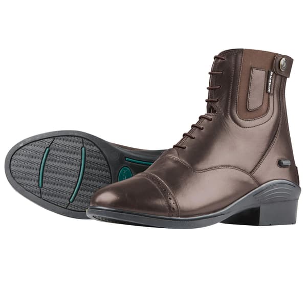 Dublin Evolution Unisex Snörstövlar i Läder med Spets Fram 4 UK B Brown 4 UK
