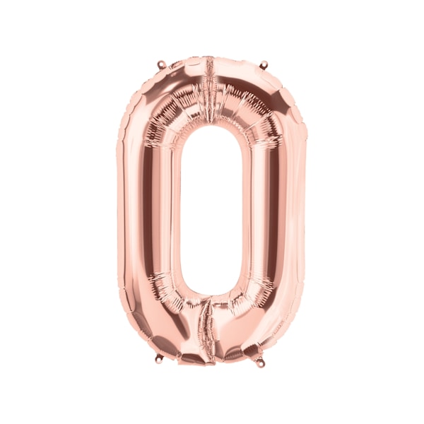 Realmax O Folieballong One Size Roséguld Rose Gold One Size