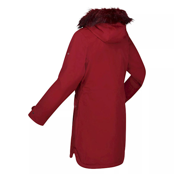 Regatta Dam/Kvinnor Sabinka Faux Fur Trim Parka 10 UK Caberne Cabernet 10 UK