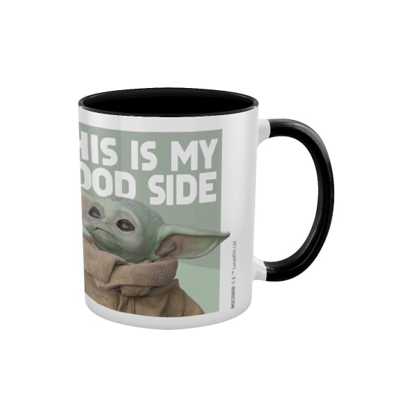 Star Wars: The Mandalorian This Is My Good Side Mugg En one size Wh White/Black One Size