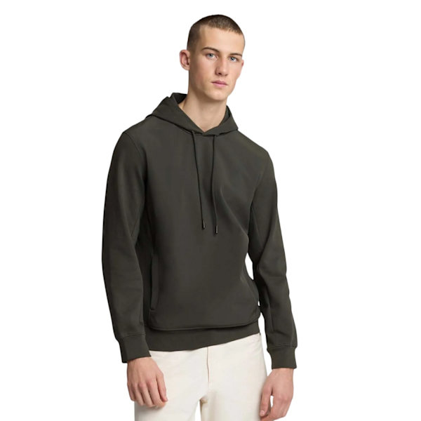 Lyle & Scott Hybrid Softshell Pull Over Hoodie för män S Grå Grey S