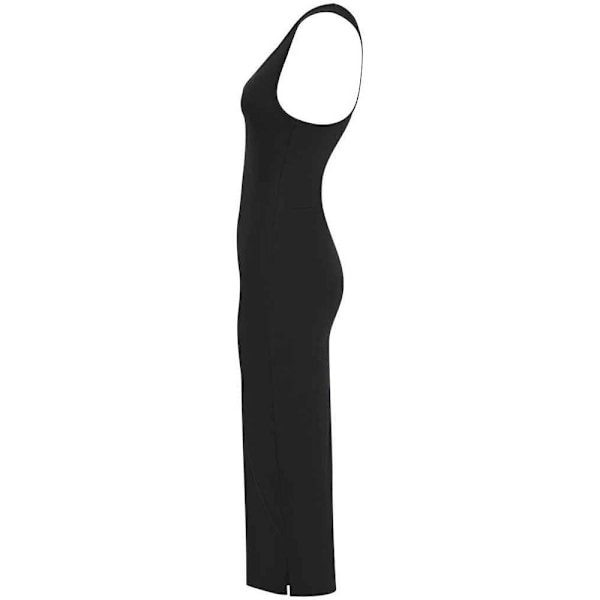 SF Dam/Dam Racerback Midiklänning XS Svart Black XS