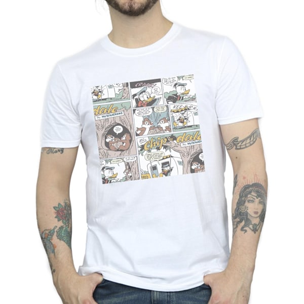 Disney Chip ´n Dale Comic T-shirt 3XL Vit White 3XL