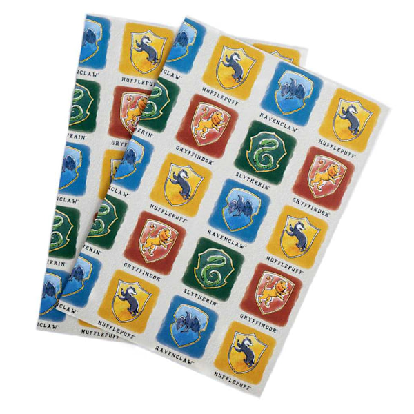 Harry Potter Akvarell Presentpapper Ark One Size Flerfärgad Multicoloured One Size