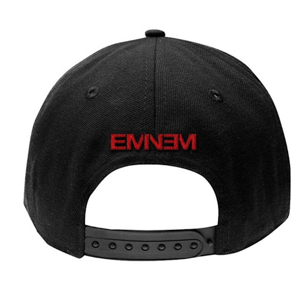 Eminem Unisex Adult E Snapback Cap One Size Black Black One Size