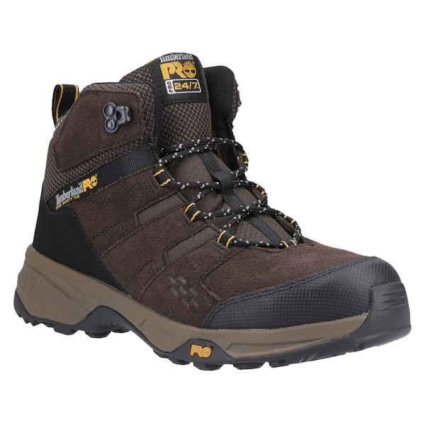 Timberland Pro Herr Switchback Säkerhetsstövlar i Läder 9 UK Mörk B Dark Brown 9 UK