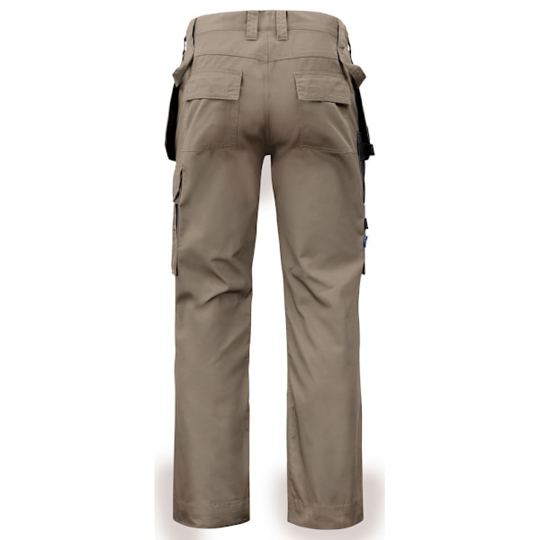 Projob Cargo Byxor Herr 40R Khakibruna Khaki Brown 40R