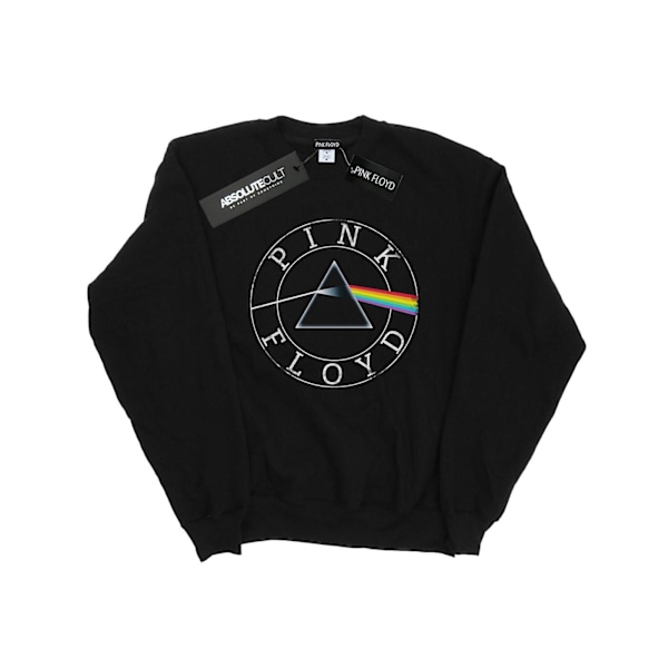 Pink Floyd Herr Prism Circle Logo Sweatshirt M Svart Black M