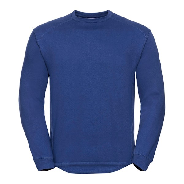 Russell Herr Spotshield Heavy Duty Crew Neck Sweatshirt XS Brig Bright Royal Blue XS