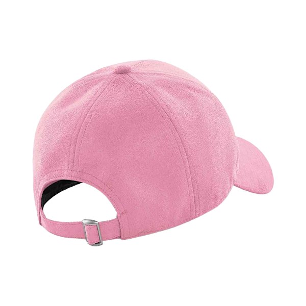 Beechfield Unisex Vuxen 6 Panel Faux Suede Cap En Storlek Dusty P Dusty Pink One Size