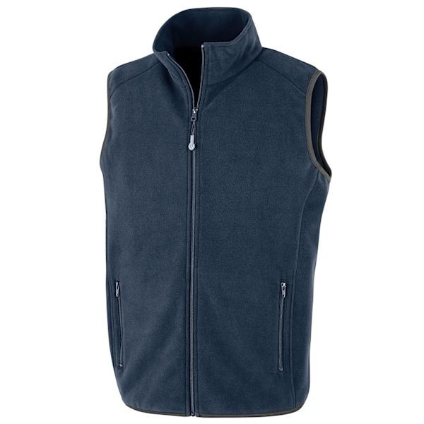 Result Äkta Återvunnen Unisex Vuxen Polarthermic Fleece Kroppsvärmare XS Marinblå Navy XS