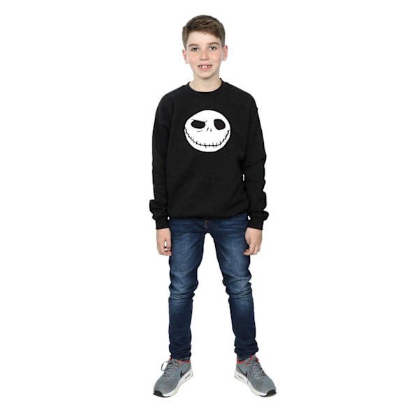 Disney Boys Nightmare Before Christmas Jack´s Big Face Sweatshirt Black 9-11 Years