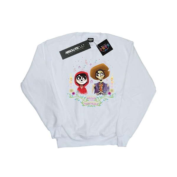 Coco Girls Miguel Och Hector Sweatshirt 7-8 År Vit White 7-8 Years