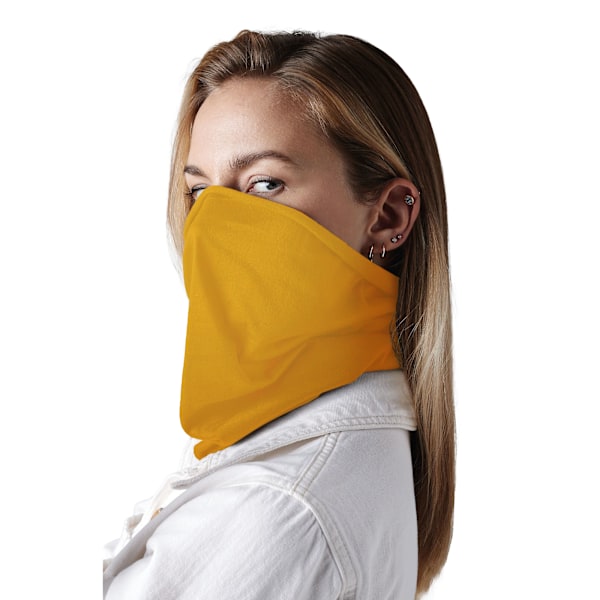 Beechfield Recycled Snood One Size Mustard Yellow Mustard Yellow One Size