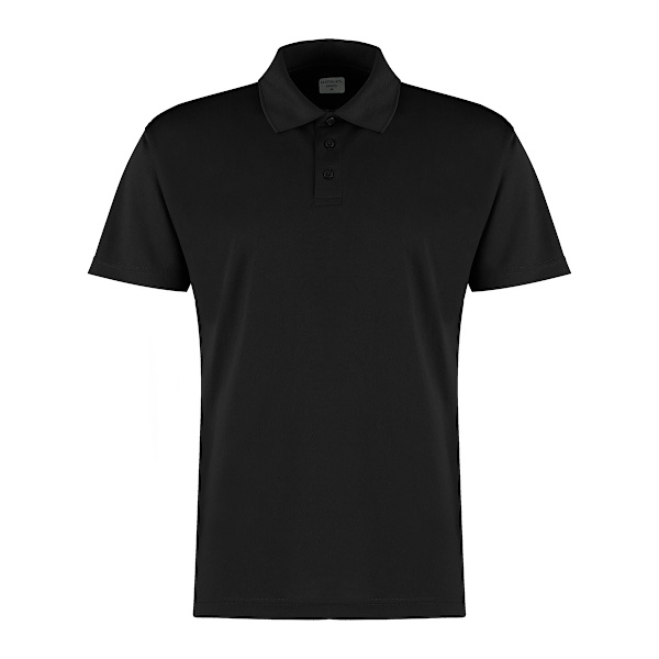 Kustom Kit Cooltex Plus Micro Mesh Regular Polo Shirt S Bl Black S