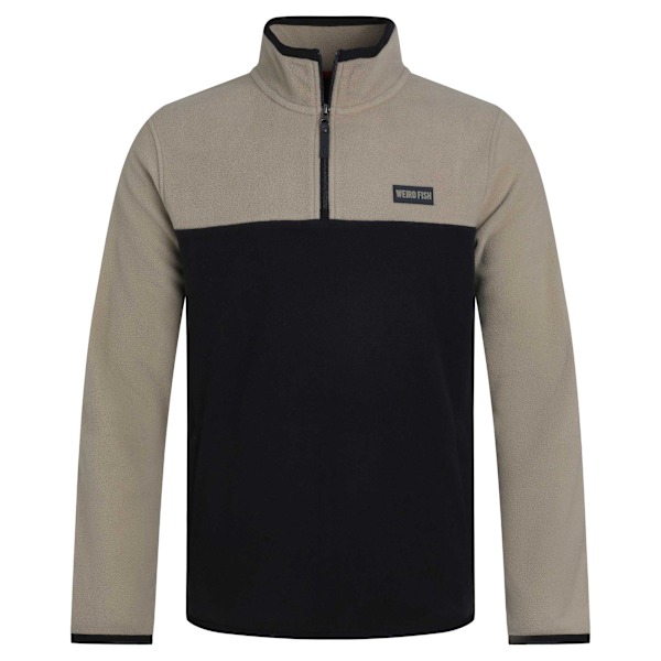 Weird Fish Tristan Micro Fleece Tröja med Kvartsdragkedja för Män S Flintsto Flintstone S