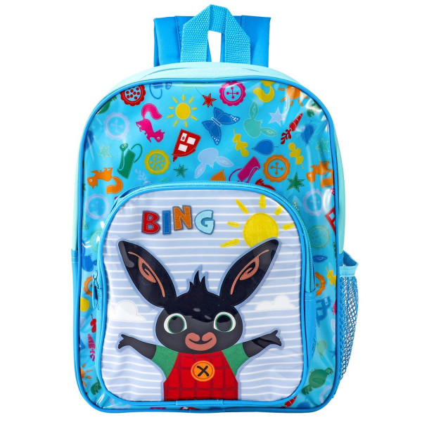 Bing Mönstrad ryggsäck för barn/barn One Size Blå Blue One Size