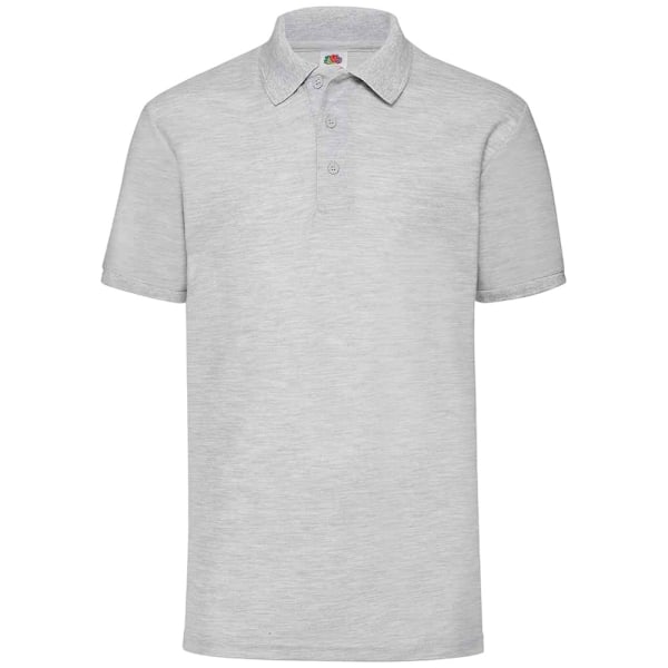 Fruit of the Loom Herr Polotröja 65/35 5XL Heather Grey Heather Grey 5XL