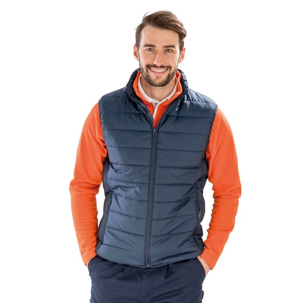 Result Herr Promo Body Warmer M Marinblå Navy M