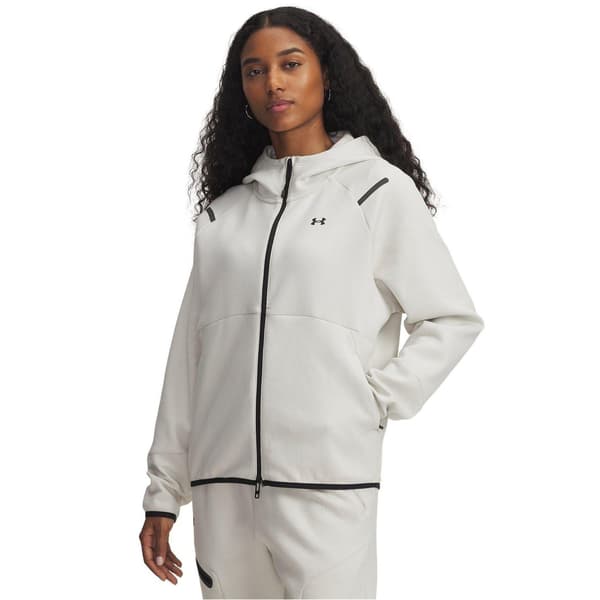 Under Armour Dam/Kvinnor Unstoppable Tvåfärgad Sweatjacka S Off White S