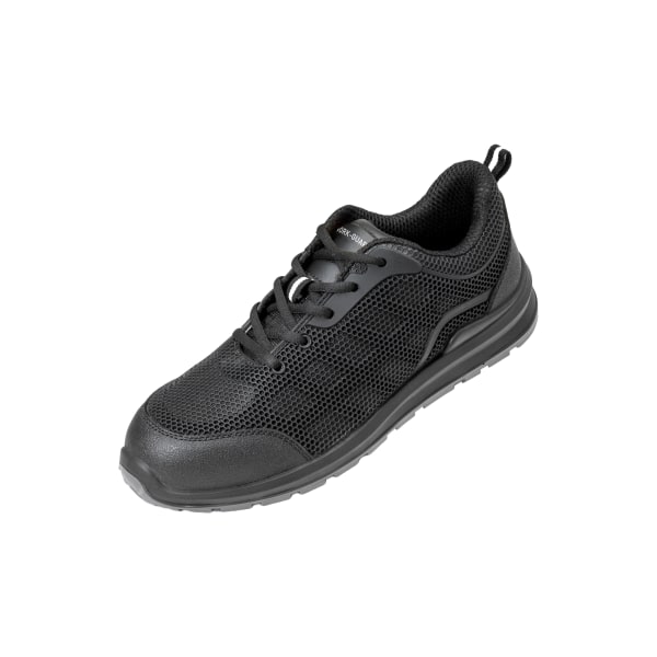 WORK-GUARD by Result Unisex Adult Safety Trainers 6 UK Black Black 6 UK