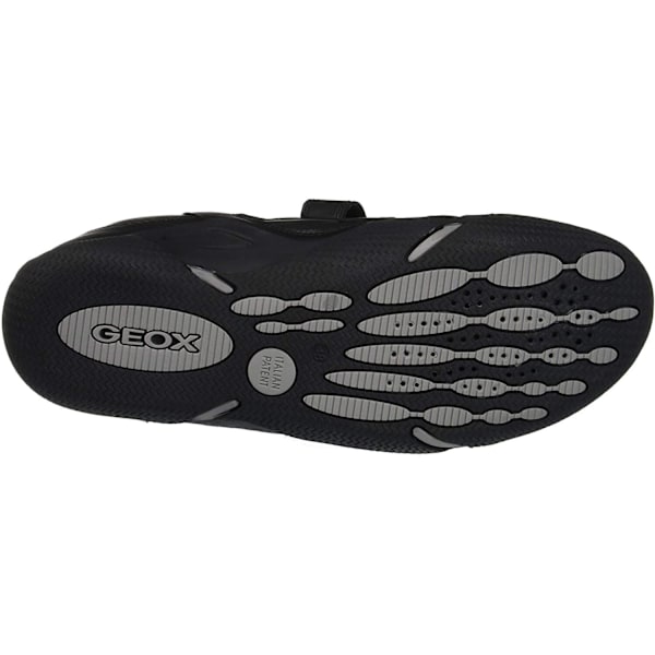 Geox Boys J Wader A kardborre i läder sko 8.5 UK barn B Black 8.5 UK Child