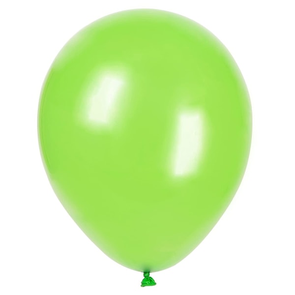 Belbal Gloss Ballong (Förpackning om 50) En Storlek Limegrön Lime Green One Size