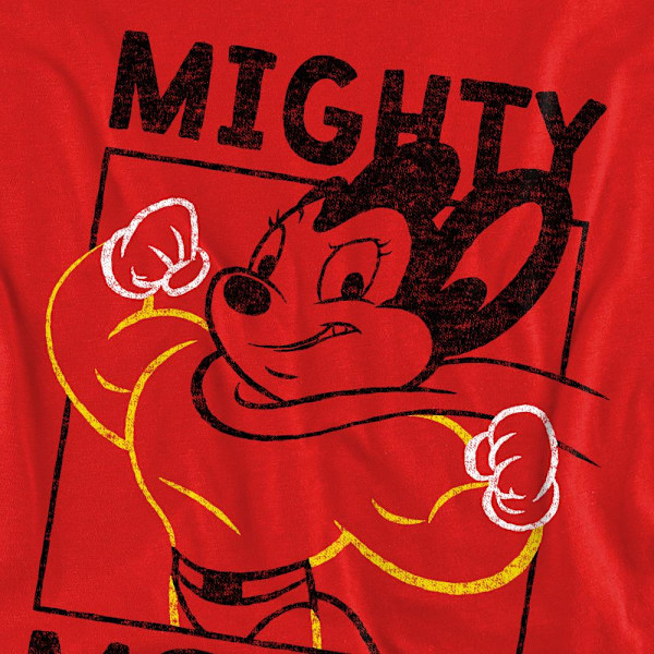 Mighty Mouse Unisex Vuxen Break the Box Sweatshirt XXL Röd Red XXL