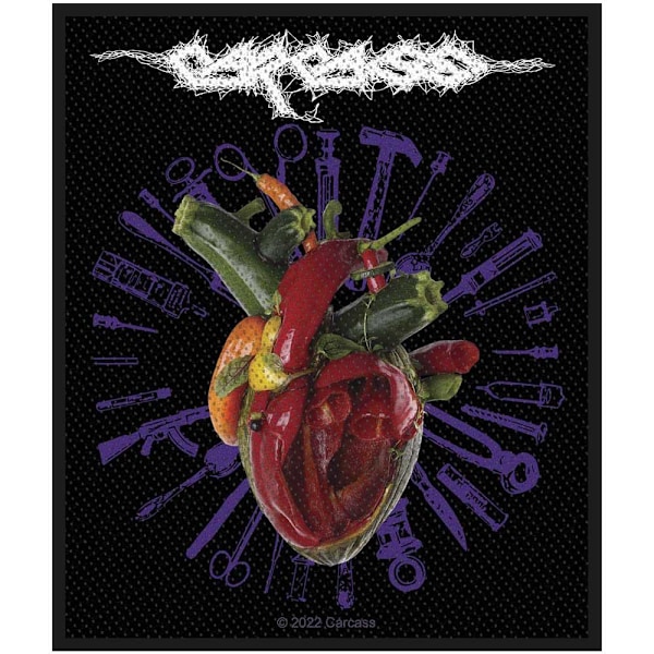 Carcass Torn Arteries Standard Patch En Storlek Svart Black One Size