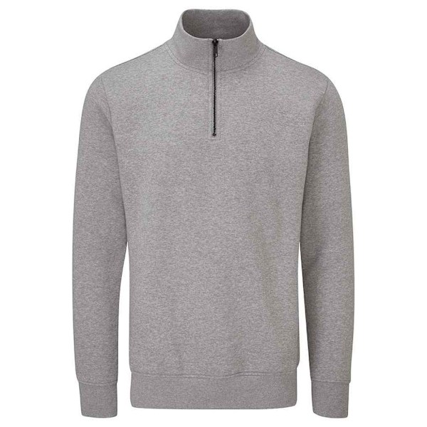 Mantis Unisex Vuxen Kvarts Dragkedja Sweatshirt S Heather Marl Heather Marl S