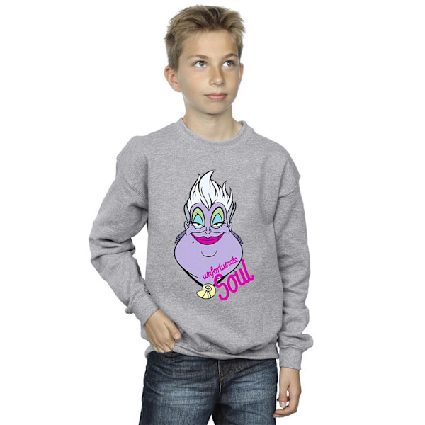 Disney Boys Villains Ursula Unfortunate Soul Sweatshirt 12-13 år Sports Grey 12-13 Years