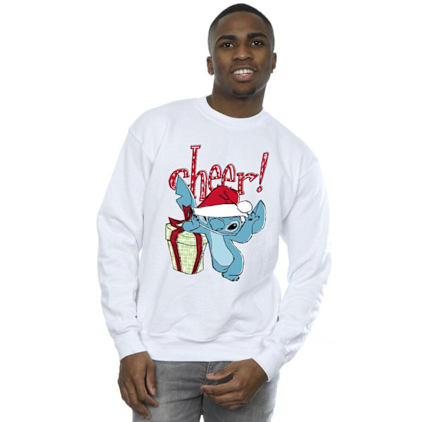 Disney Herr Lilo And Stitch Cheer Sweatshirt 5XL Vit White 5XL