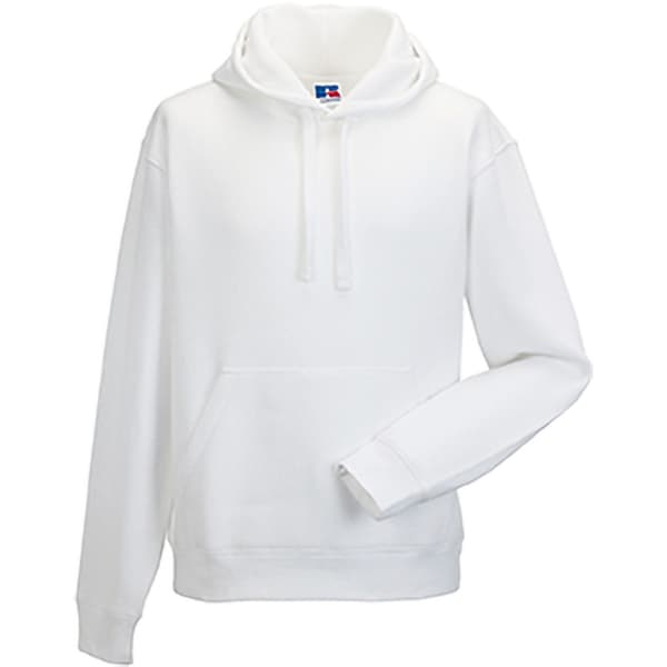 Russell Herr Autentisk Luvtröja / Hoodie S Vit White S
